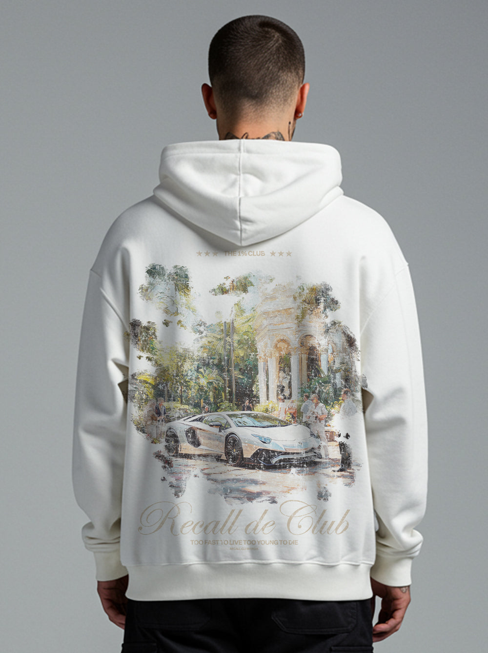 1% Club Oversized Hoodie