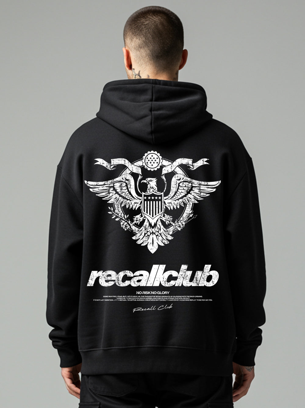 Badge Oversized Hoodie