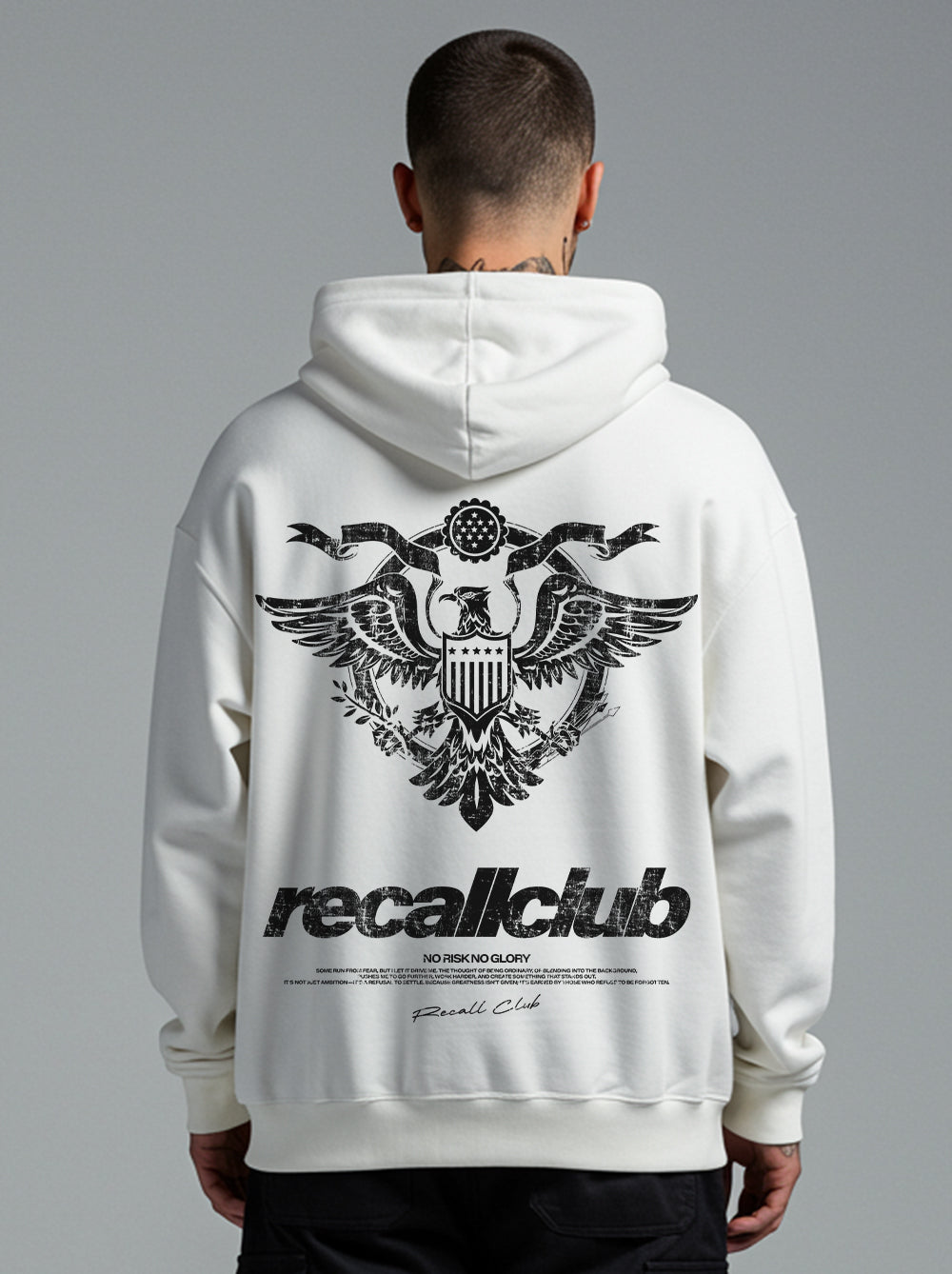 Badge Oversized Hoodie