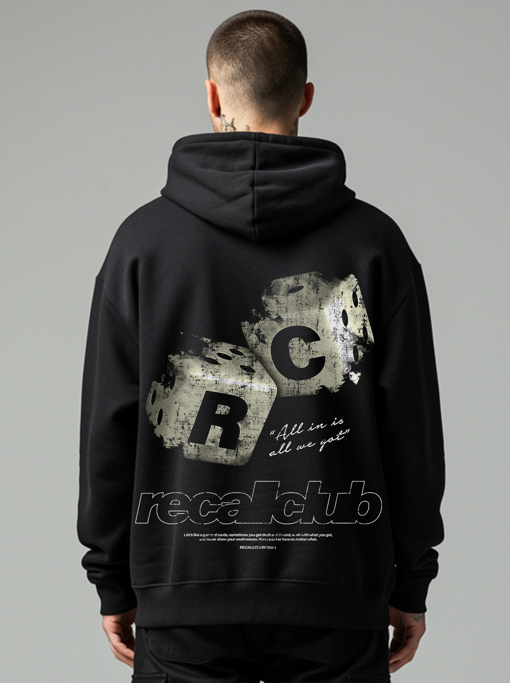 Dice Oversized Hoodie